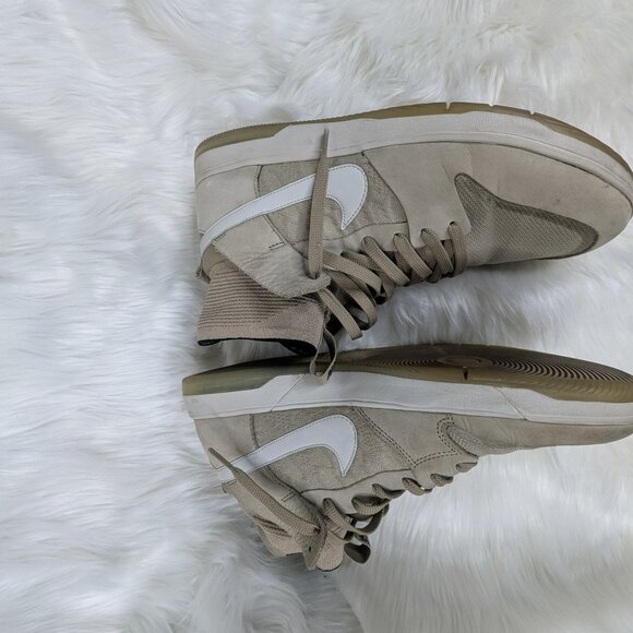 Nike SB Dunk High Elite Khaki White Men’s Size 10 917567-200 - Picture 4 of 10